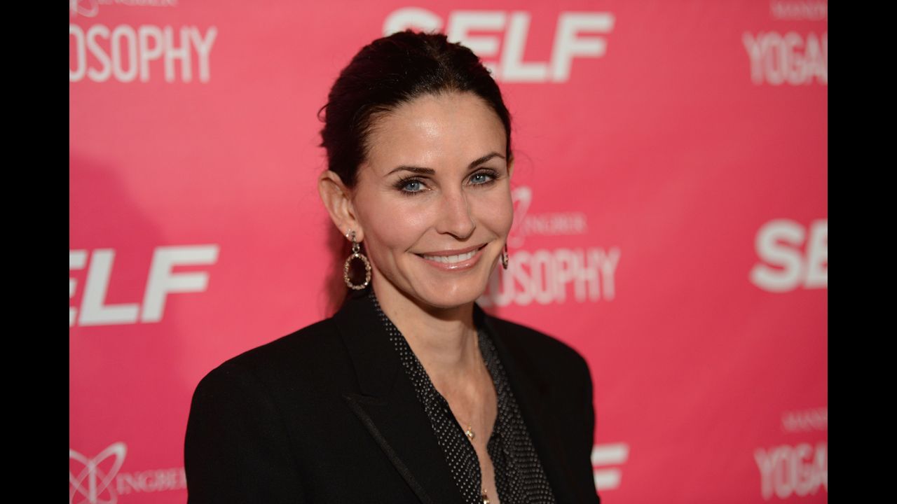 Actor Courteney Cox became a friendly face in Hollywood thanks to her portrayal of Monica Geller on NBC's hit sitcom "Friends." Cox's TBS series "Cougar Town," which she stars in and produces, focuses on ladies over 40 in the dating game. Cox will turn 50 on June 15.
