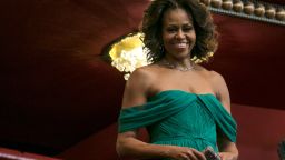 Michelle Obama was born on Jan. 17, 1964, she celebrates her 50th birthday on Friday, Jan. 17, 2014. The first lady is seen here on December 8, 2013 during the Kennedy Center Honors in Washington, D.C.