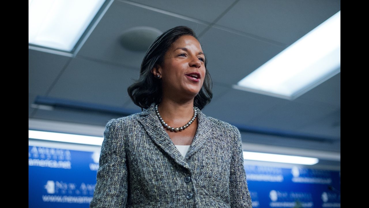 Susan Rice ha tenido una carrera variada como diplomática de los Estados Unidos, miembro del Brookings Institute, asesora política y embajadora de las Naciones Unidas. Ahora presta servicio como asesora de seguridad nacional. Nacida en Washington, D.C., el 17 de noviembre de 1964, ella fue inspirada a ingresar al gobierno a temprana edad, encontró como mentora a la amiga de la familia Madeleine Albright y ha prestado servicio en dos administraciones de presidentes.