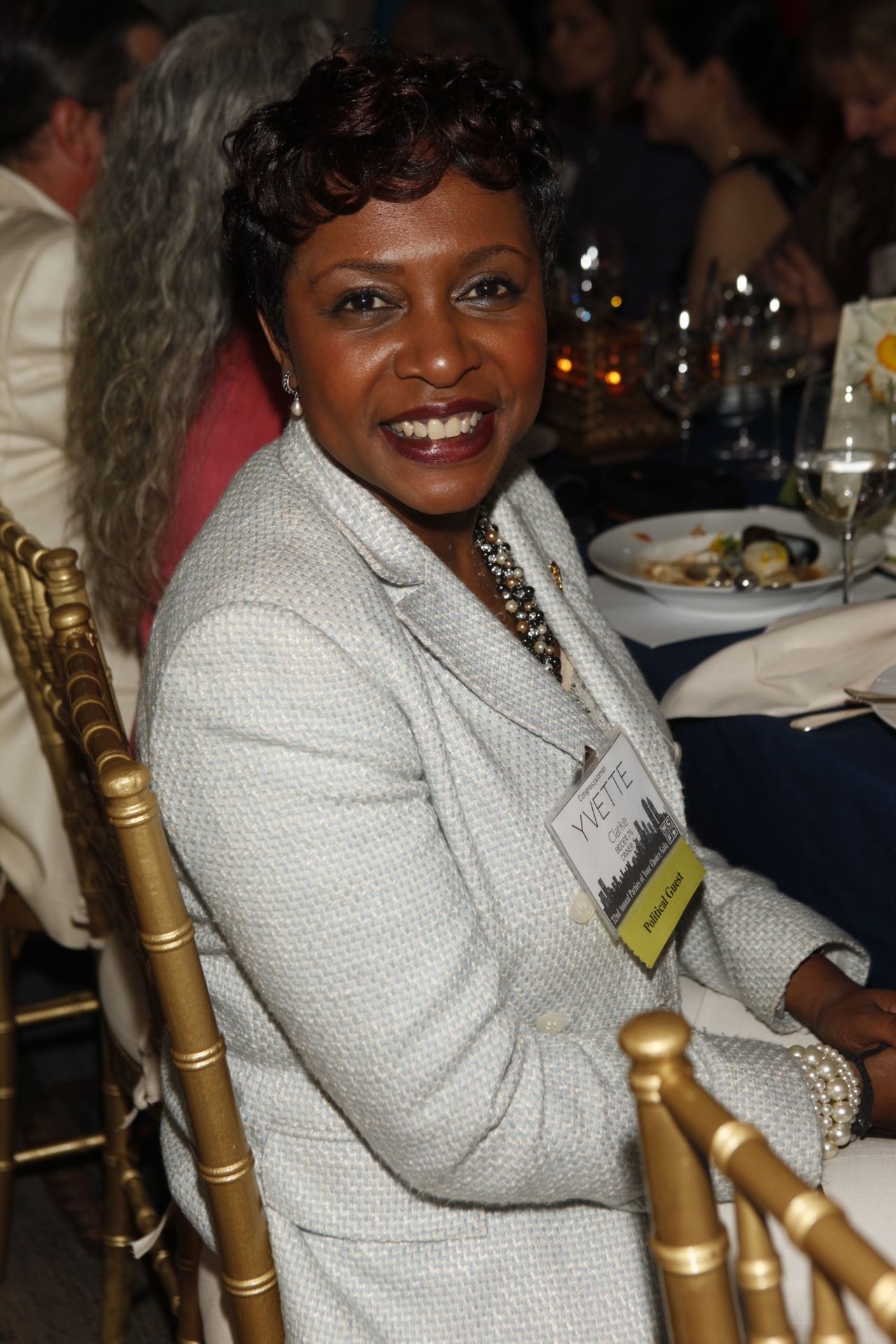 U.S. Rep. Yvette Clarke, D-New York, was born to Jamaican parents on November 21, 1964, in the Flatbush district of Brooklyn, which she now represents. Prior to being elected to the House, Clarke served on the New York City Council after succeeding her mother, Una Clarke, making them the first mother-daughter succession in the council's history.