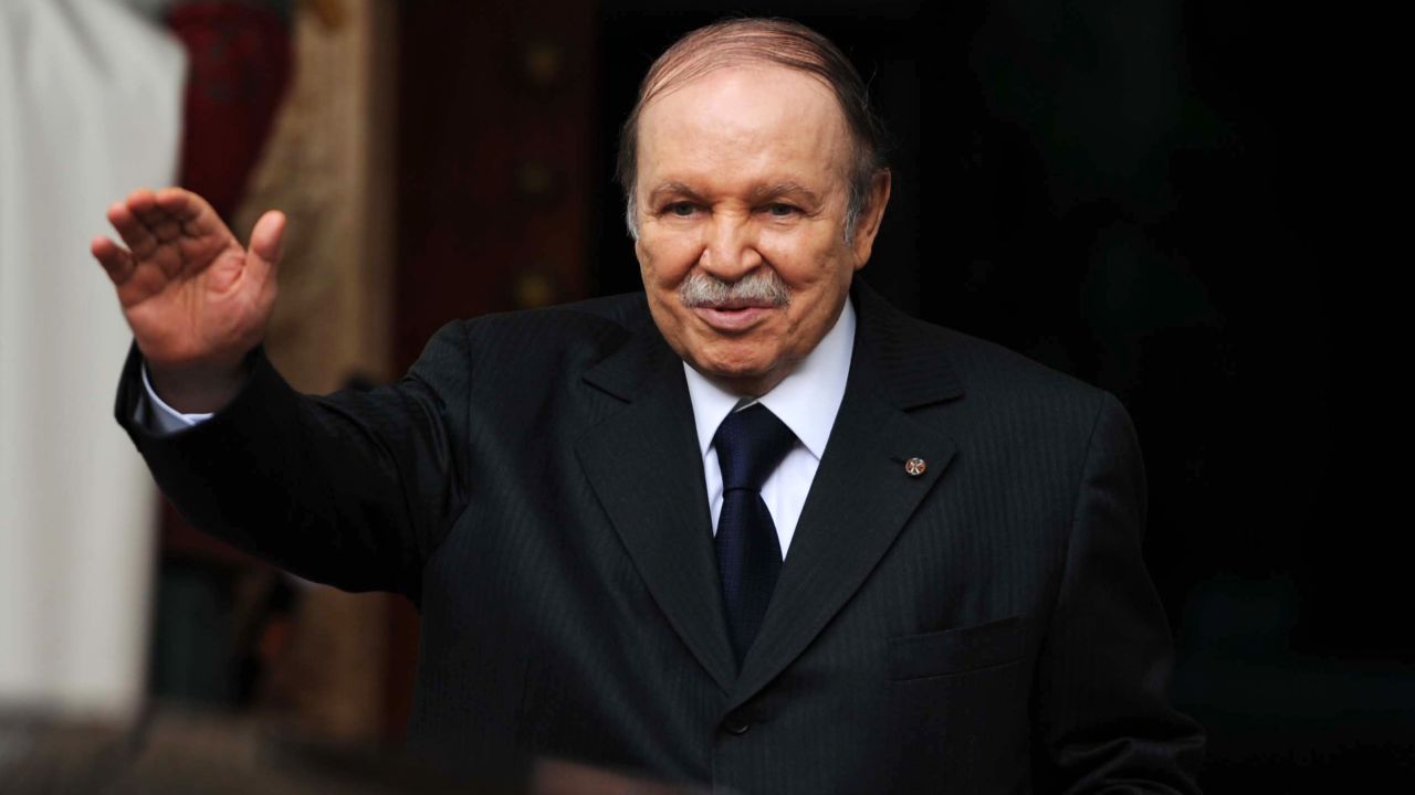 Bouteflika has rarely been seen in public since suffering a stroke in 2013.