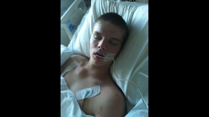 Grant Virgin underwent multiple surgeries and spent considerable time on a ventilator. He was in coma, and his doctors urged his family to "wait and see" while his brain healed.