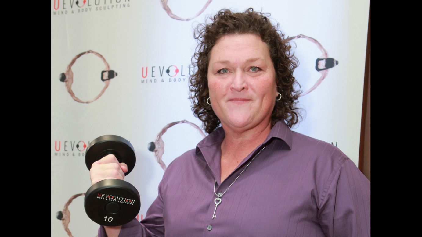 Dot Jones, who plays Shannon Beiste on the hit TV show "Glee," turned 50 on January 4.