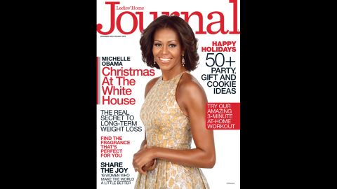 First lady Michelle Obama was featured on the cover of Ladies' Home Journal's December/January 2014 issue. See other magazines that have featured her on their cover.