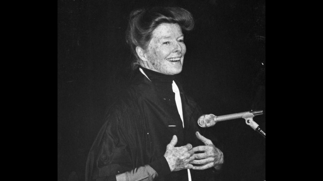 Katharine Hepburn (pictured in 1978) received the award for 1979.