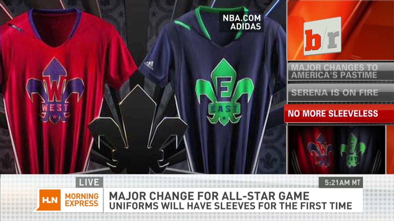 Why 2014 NBA All-Star Game jerseys will have sleeves