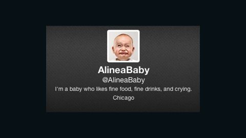 The crying baby got a fake Twitter account. Because of course it did.