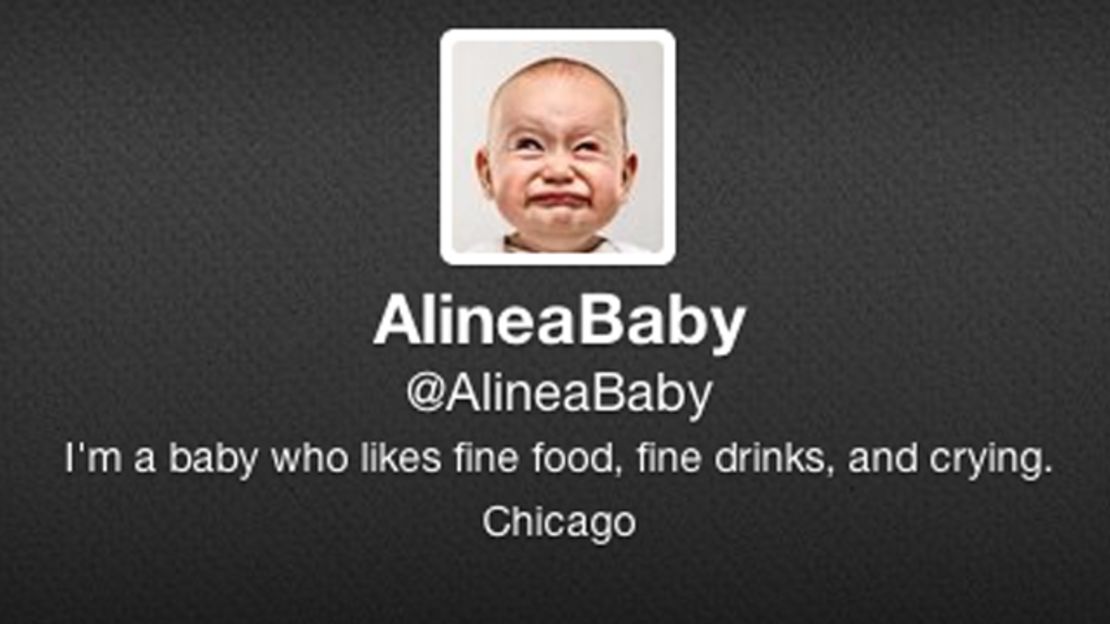The crying baby got a fake Twitter account. Because of course it did.