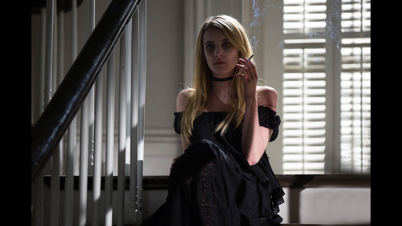 <strong>"American Horror Story": </strong>The horror isn't all psychological here (though there is plenty of that). A shocking throat-slitting scene was among the violent moments in the third season, "Coven."