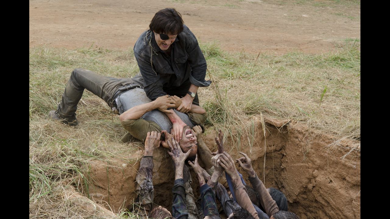 <strong>"The Walking Dead": </strong>It probably should not come as a surprise that the most popular scripted series on TV is also among the most violent.
