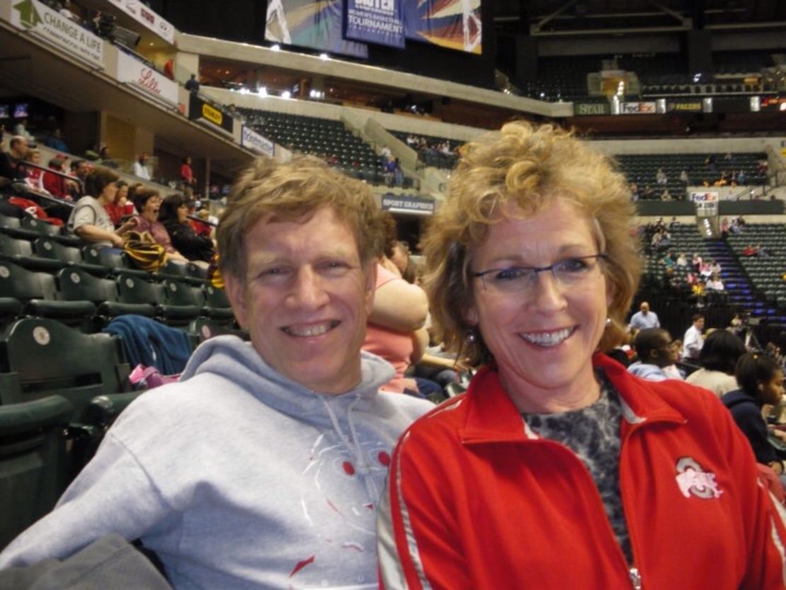 "I never dreamed that I would be a widow at 58," said Betsy Jameson, pictured with her husband, Ken.