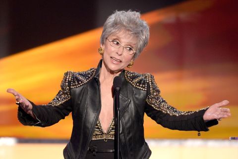 On January 16 at the 2014 SAG Awards, Rita Moreno was presented with the coveted life achievement award. 