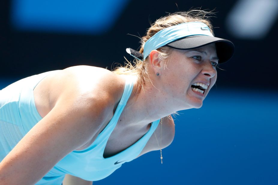 Russian third seed Maria Sharapova was a champion at Melbourne Park in 2008, but shes urrendered a one-set lead against Slovakia's Dominika Cibulkova to lose 3-6 6-4 6-1