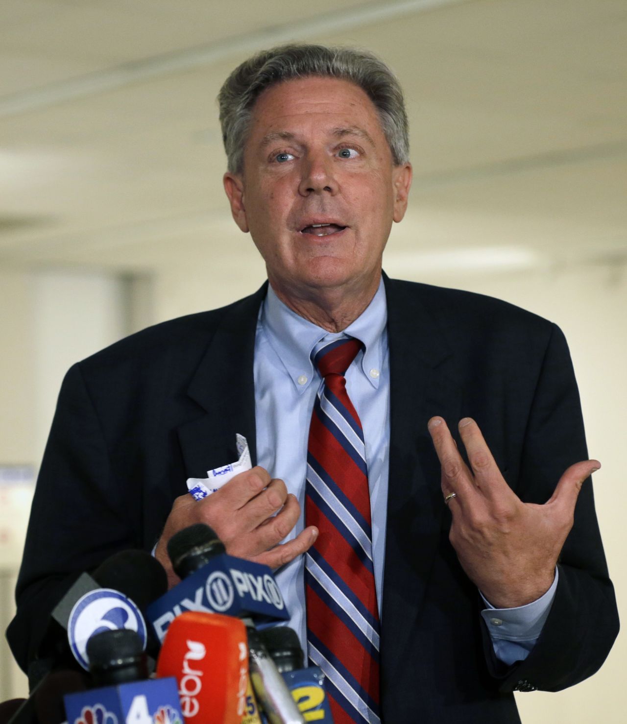 U.S. Rep. Frank Pallone of New Jersey, a Democrat, said he was concerned about the bidding process for using $25 million in Superstorm Sandy relief funds for a marketing campaign to promote tourism at the Jersey Shore.