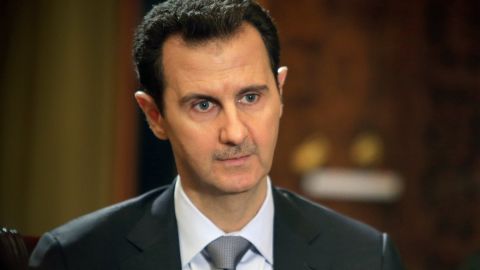 The US has sent mixed messages about its position on Syrian President Bashar al-Assad, pictured