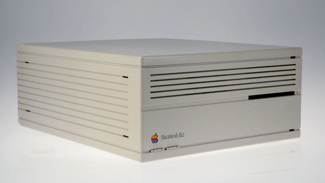 Released September 20, 1989, the Macintosh IIci featured the revamped, compact design of the second wave of Macs. It was one of the most popular Macs ever, continuing to sell until it was discontinued in 1993.