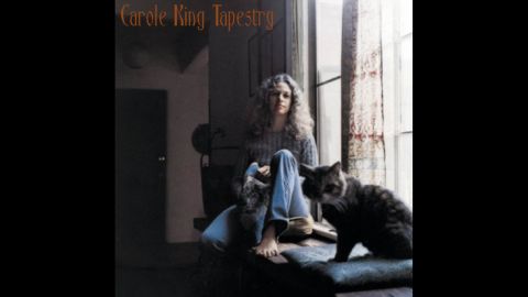 "Tapestry" by Carole King racked up four Grammys at the 1972 ceremony, including album of the year. Some of the album's songs were covered by other artists, including "You've Got a Friend" by James Taylor. The cover photo of a young, relaxed King lounging in a window seat cemented her reputation as a warm, homey singer-songwriter.