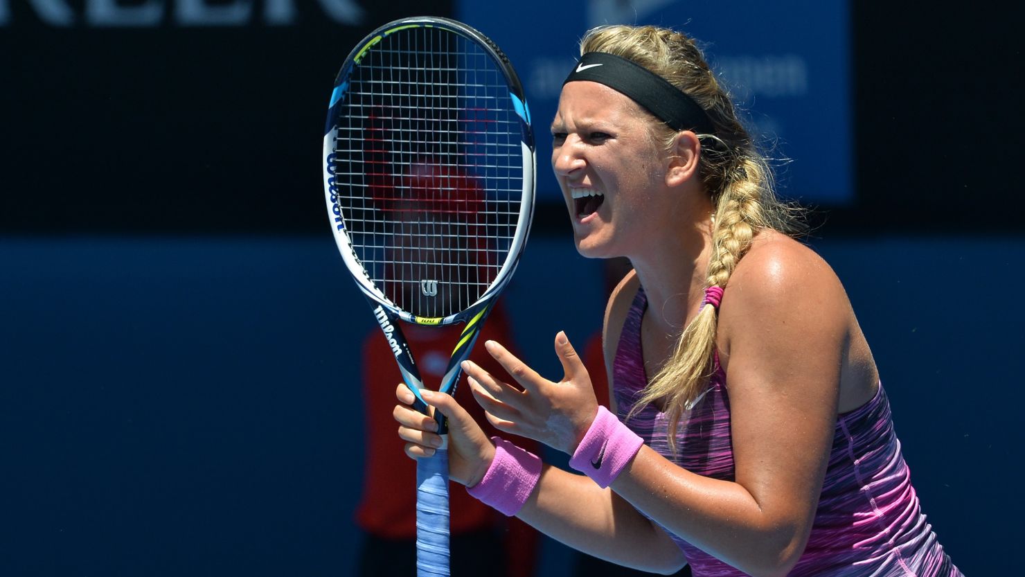 World No. 2 Victoria Azarenka had taken the women's title at Melbourne Park in each of the past two years.