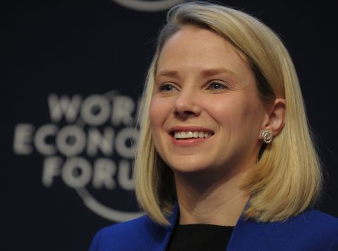 Yahoo CEO Marissa Mayer was mentored by Google co-founders Larry Page and Sergey Brin after becoming the first female engineer at the company. 