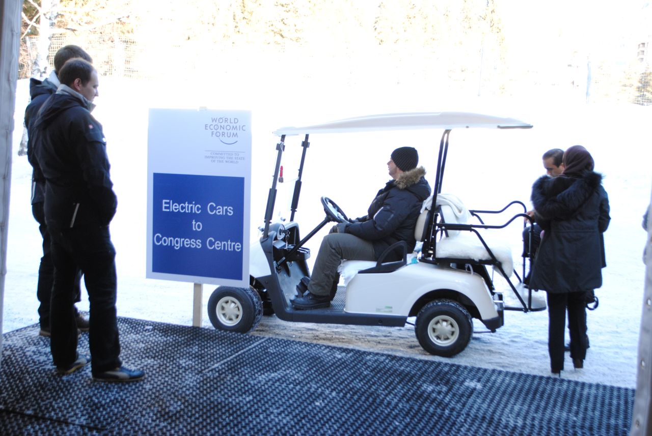 Davos electric car