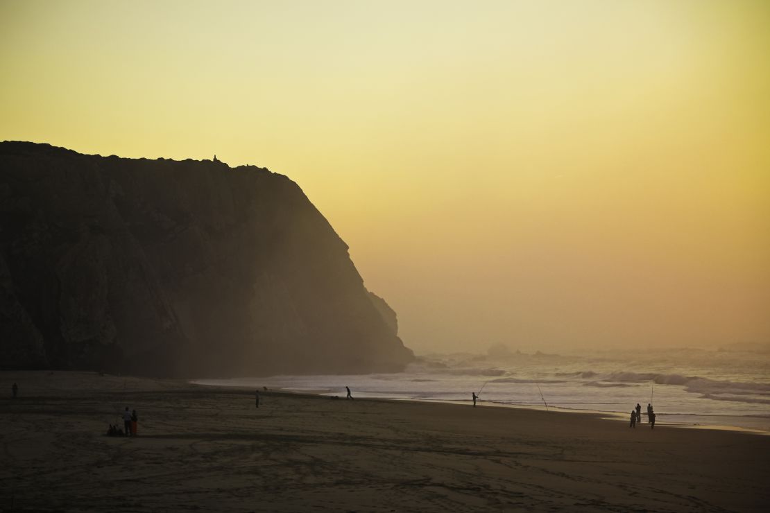 Lisbon's beaches stretch from the mouth of the Tangus to mainland Europe's most westerly point, near Sintra (in the picture).