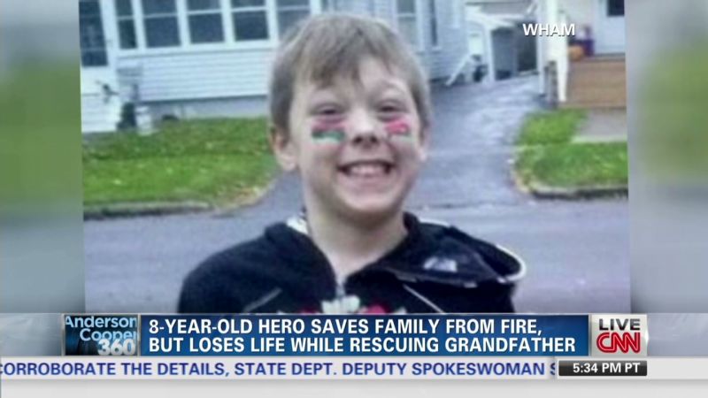 Eight-year-old Hero Dies Saving His Family | CNN