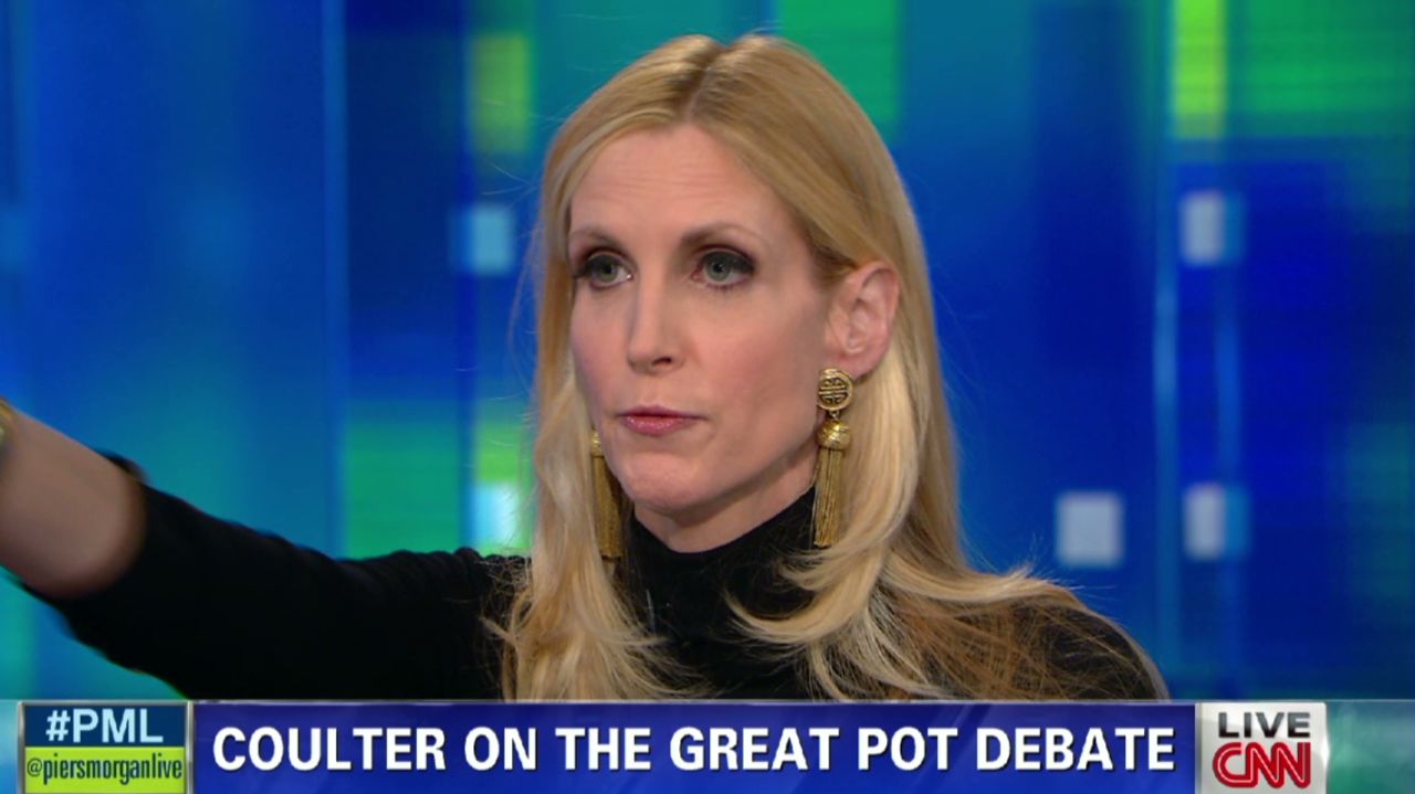 pmt ann coulter pot debate_00015616.jpg