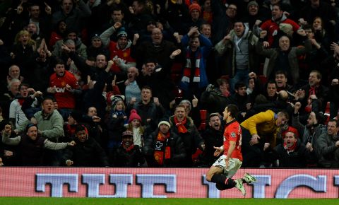 But just 60 seconds later Javier Hernandez's goal with almost the last kick of the match rescued Manchester United and sent the tie to penalties.