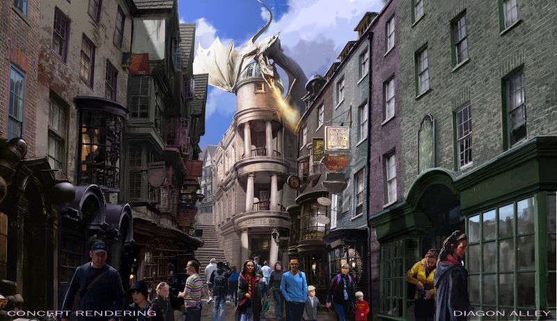 Hogwarts diagon alley new arrivals