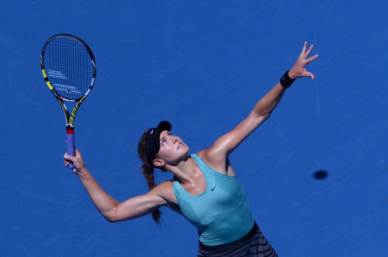Bouchard enjoyed a breakout tournament in Melbourne, reaching the semifinals in her first appearance in the Australian Open main draw.