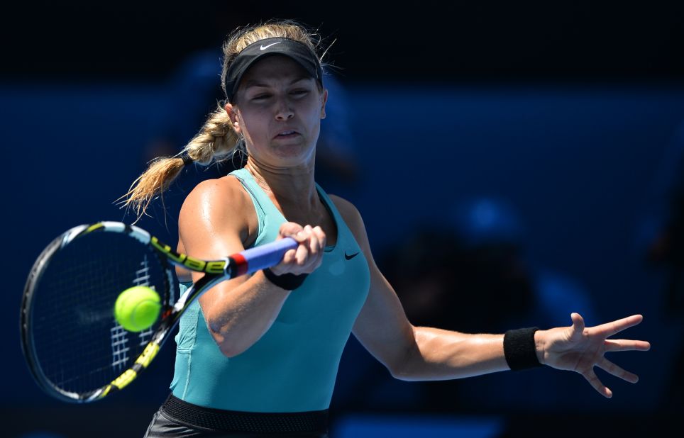 Li Na beat the 19-year-old Canadian Eugenie Bouchard (pictured) in the semifinals on Thursday in straight sets 6-2 6-4. The fourth seed has reached the final in Melbourne three times. 