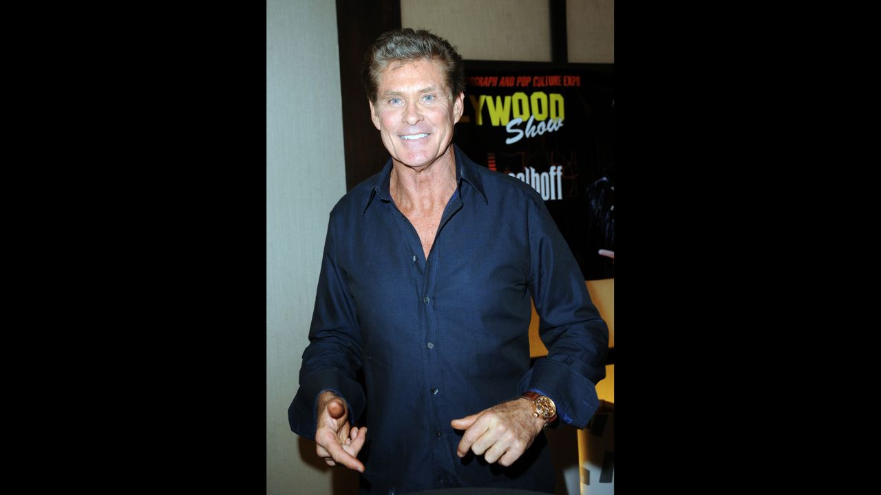 Actor David Hasselhoff was not allowed to board a British Airways flight once when he was drunk.  