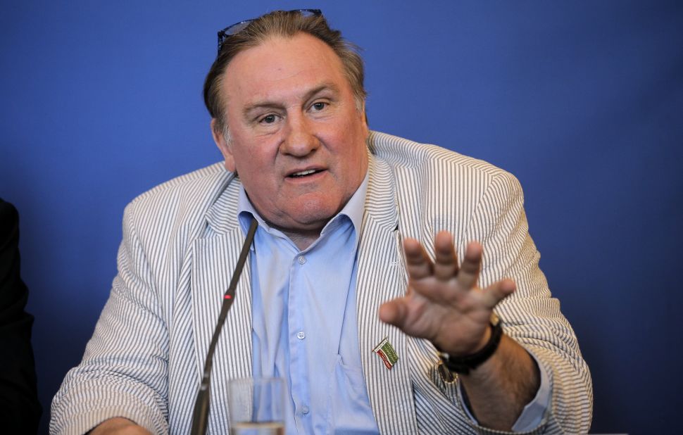 Gerard Depardieu, allegedly while drunk, urinated in the aisle during an Air France flight from Paris to Dublin, Ireland. 