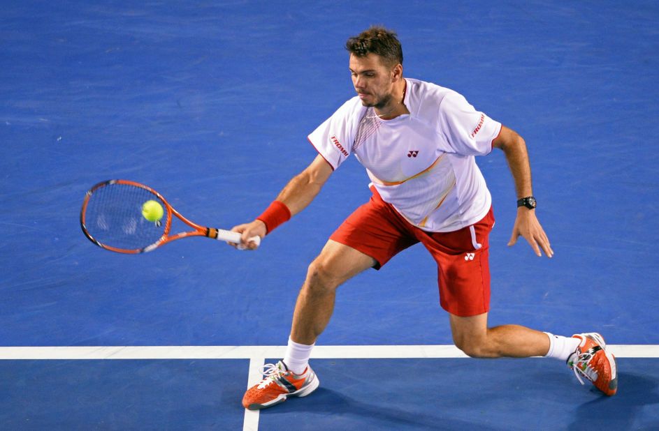With a break secured, Wawrinka went on to assume full control of the first set eventually winning it 6-3.  