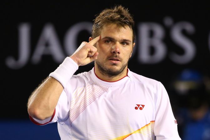A tight opening to the fourth suggested Nadal might pull off an incredible fightback, but Wawrinka steadied his head and held his nerve. After breaking Nadal in the eighth game he was suddenly serving for the championship.