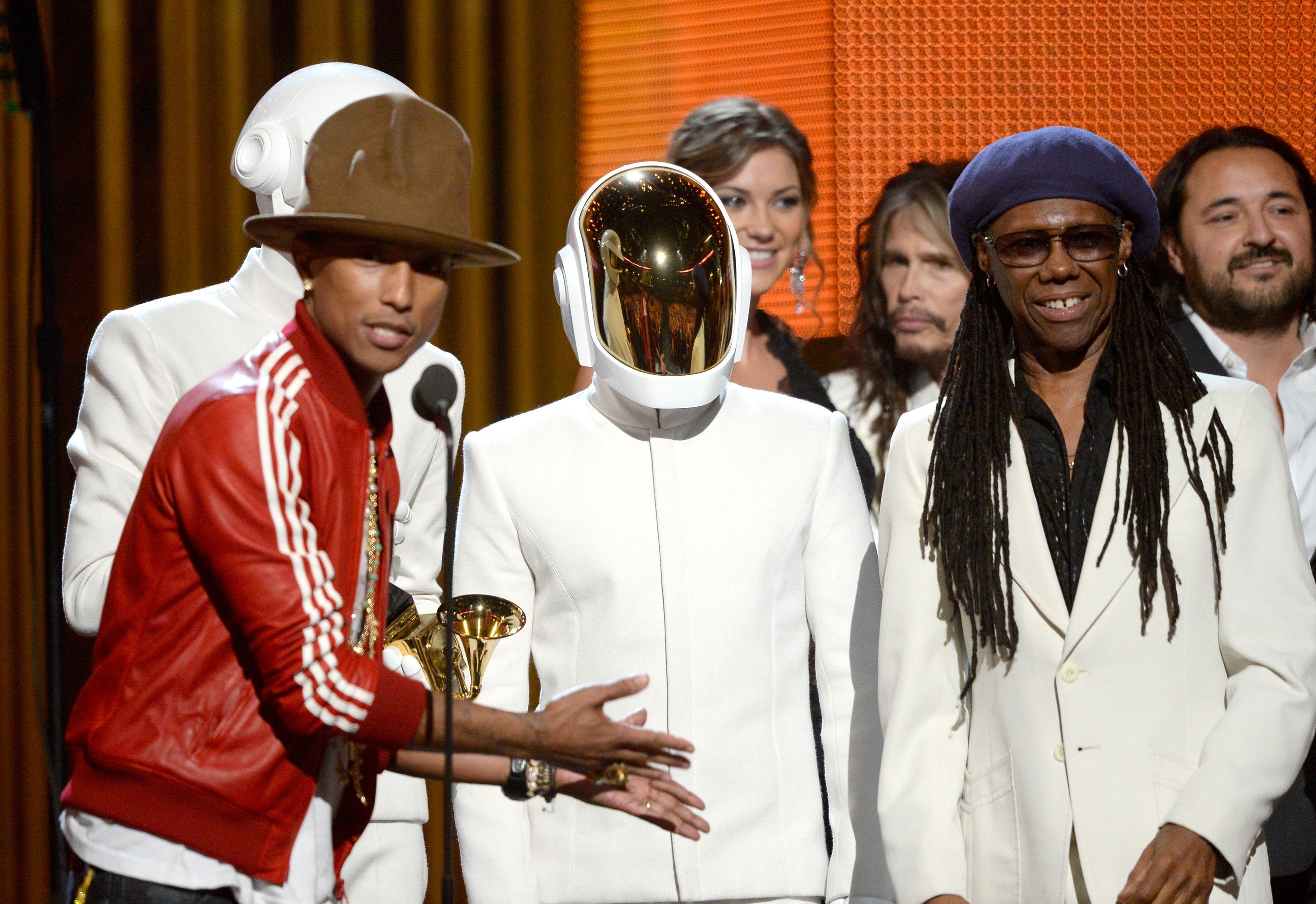 T.I, Pharrell, Jay-Z, and Q-Tip