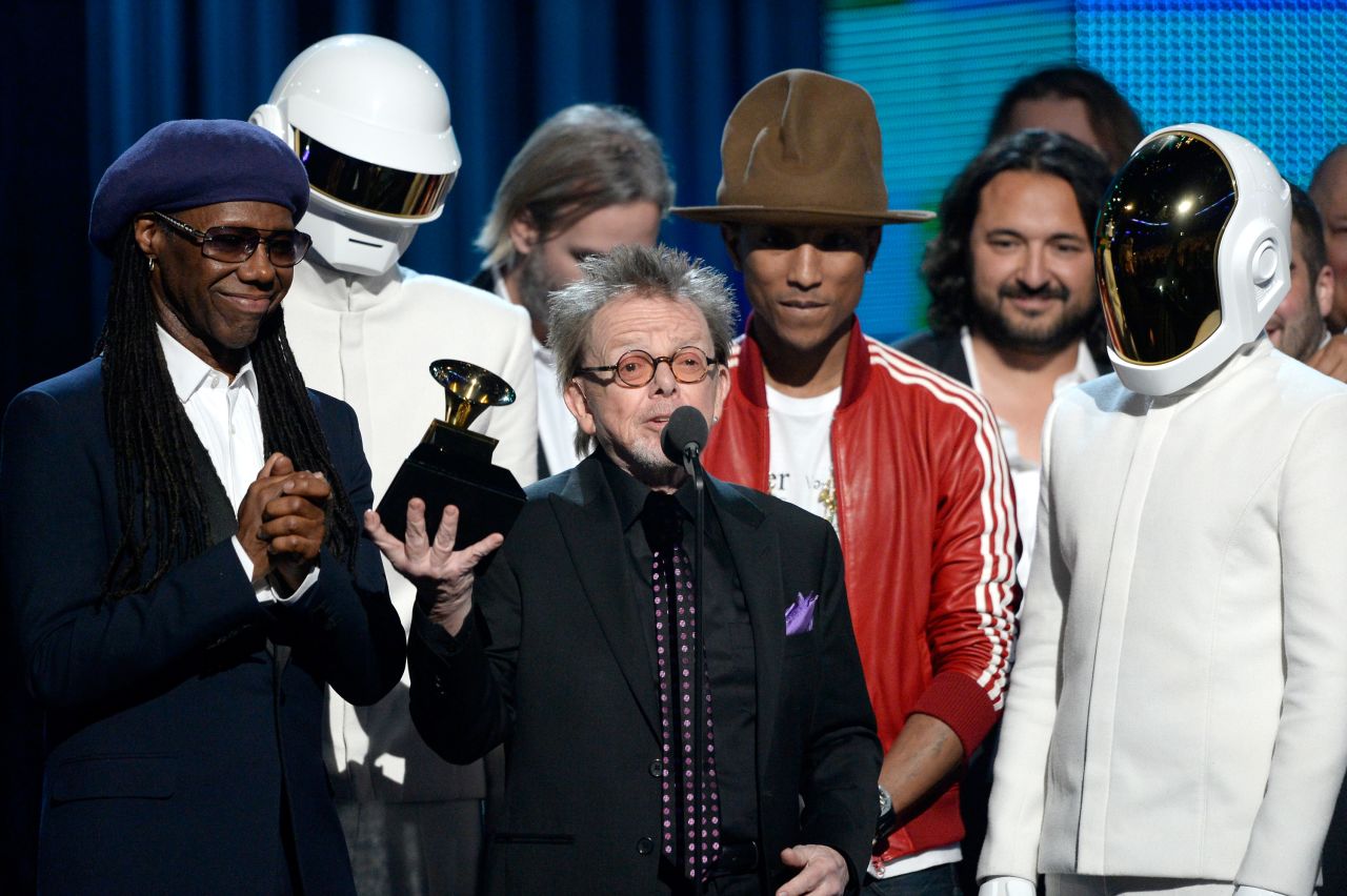 <strong>Album of the year:</strong> "Random Access Memories" by Daft Punk. It also won best dance/electronica album.