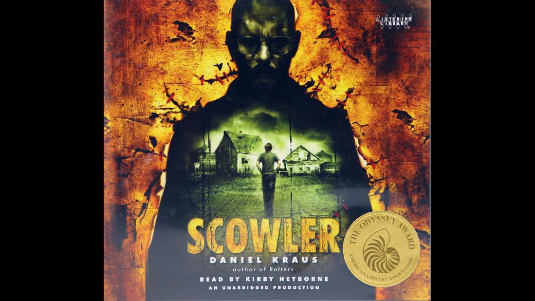 "Scowler," produced by Listening Library, is the 2014 Odyssey Award winner for audiobooks. 