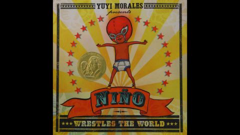 "Niño Wrestles the World," illustrated and written by Yuyi Morales, is the Pura Belpré illustrator award winner.  