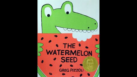 "The Watermelon Seed," written and illustrated by Greg Pizzoli, is the Theodor S. Geisel Award winner. 