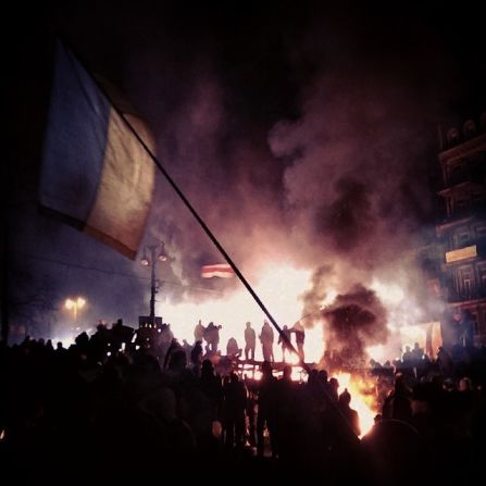 Ukraine native <a >Freddy UA</a> has been documenting Ukraine protests since they erupted in Kiev in November 2013. He captured these images of the demonstrations on January 24.