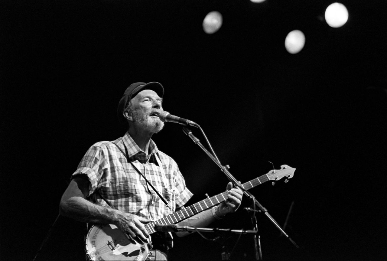 Legendary folk singer <a href="http://www.cnn.com/2014/01/28/showbiz/pete-seeger-death/index.html" target="_blank">Pete Seeger</a>, known for classics such as  "Where Have All the Flowers Gone" and "If I Had a Hammer (The Hammer Song)," died of natural causes in New York on January 27, his grandson told CNN. He was 94.