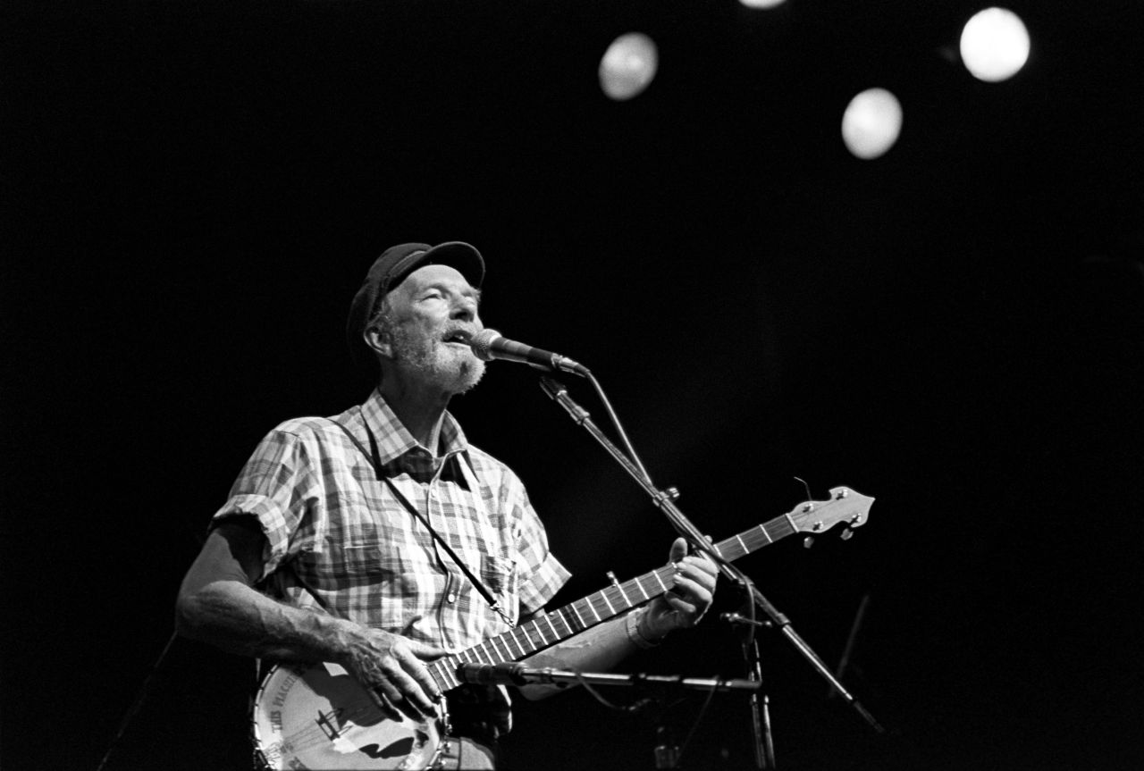 Legendary folk singer <a href="http://www.cnn.com/2014/01/28/showbiz/pete-seeger-death/index.html" target="_blank">Pete Seeger</a>, known for classics such as "Where Have All the Flowers Gone" and "If I Had a Hammer (The Hammer Song)," died of natural causes in New York on January 27, his grandson told CNN. He was 94.