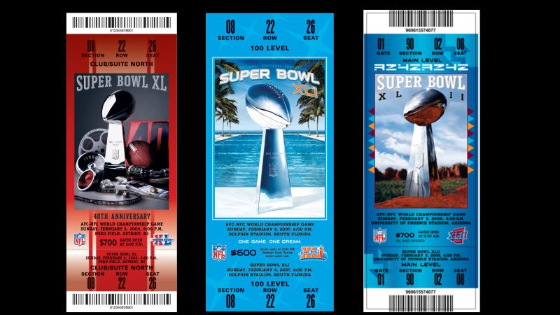 super bowl xl ticket