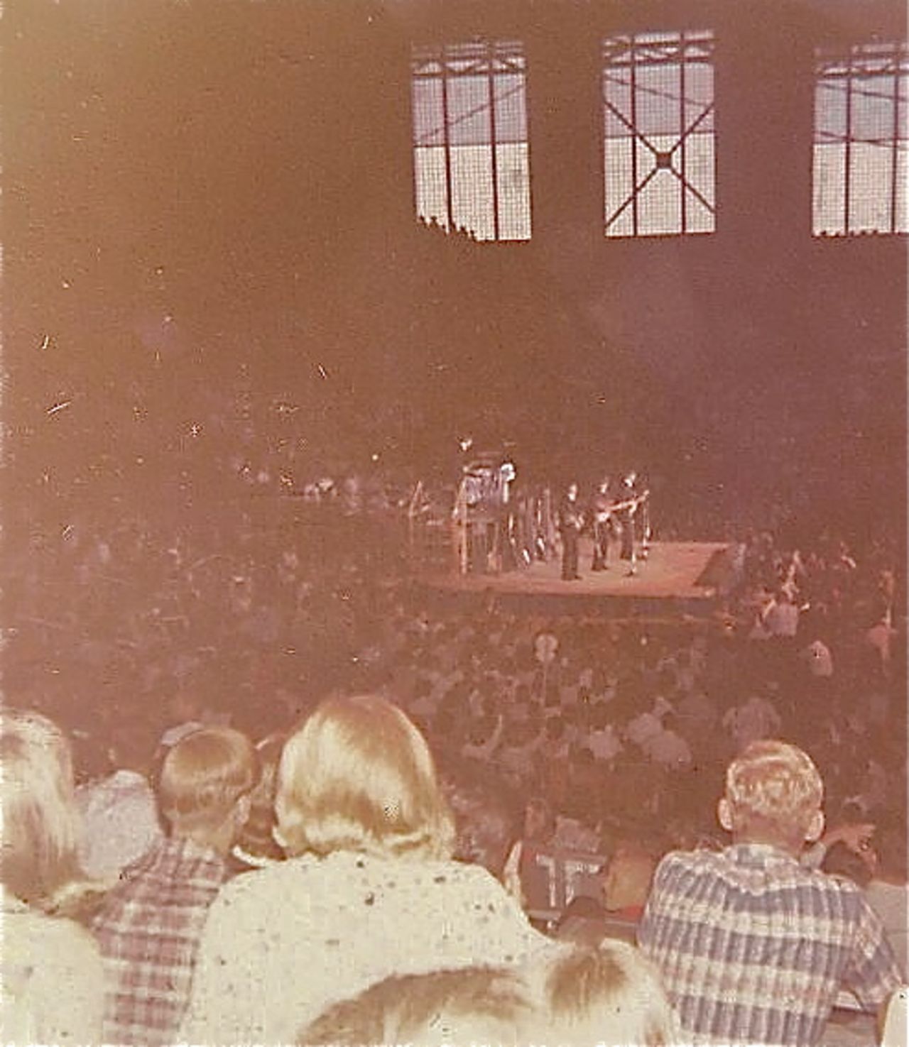 "We were in the nosebleed section at the Coliseum and barely heard a note for the screaming," James said. "The amplifiers were very small by today's standards."