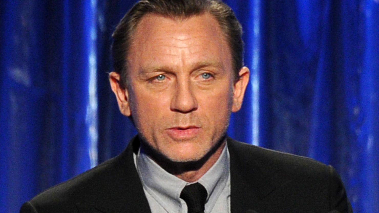 Actor Daniel Craig at the 25th annual Producers Guild of America Awards on January 19, 2014 in Beverly Hills, California.