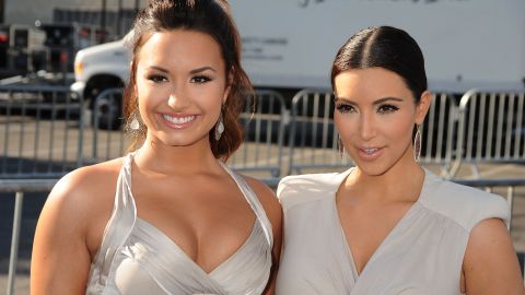 You might think that Demi Lovato, left, and Kim Kardashian wouldn't have a ton in common -- Lovato's a Disney kid, while Kardashian is a reality star -- but these stars have relied on one another in tough times. <a href="http://hollywoodlife.com/2012/01/04/kim-kardashian-message-to-demi-lovato-true-friend-seventeen/" target="_blank" target="_blank">Lovato's said Kardashian was there for her</a> when few others were as she sought treatment for emotional and physical issues, and Kardashian has called Lovato "a true friend."