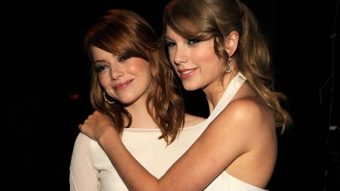 Speaking of Selena Gomez, one of her definite BFFs, Swift, is also surprisingly good pals with Emma Stone. We didn't think the worlds of Hollywood and Nashville crossed all that much, but Stone loves that Swift can make her laugh. "We're very different, but (Swift) has a sick sense of humor," <a href="http://www.mtv.com/news/articles/1635422/taylor-swift-has-sick-sense-humor-pal-emma-stone.jhtml" target="_blank" target="_blank">Stone once told MTV.</a>