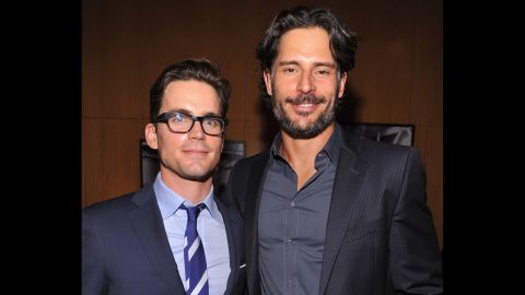 Matt Bomer, left, and Joe Manganiello were bros long before they starred in 2012's "Magic Mike" together. The two actors have been buds since college. 