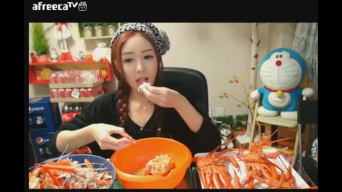 Park makes up to $9,300 a month from her broadcasts alone. 